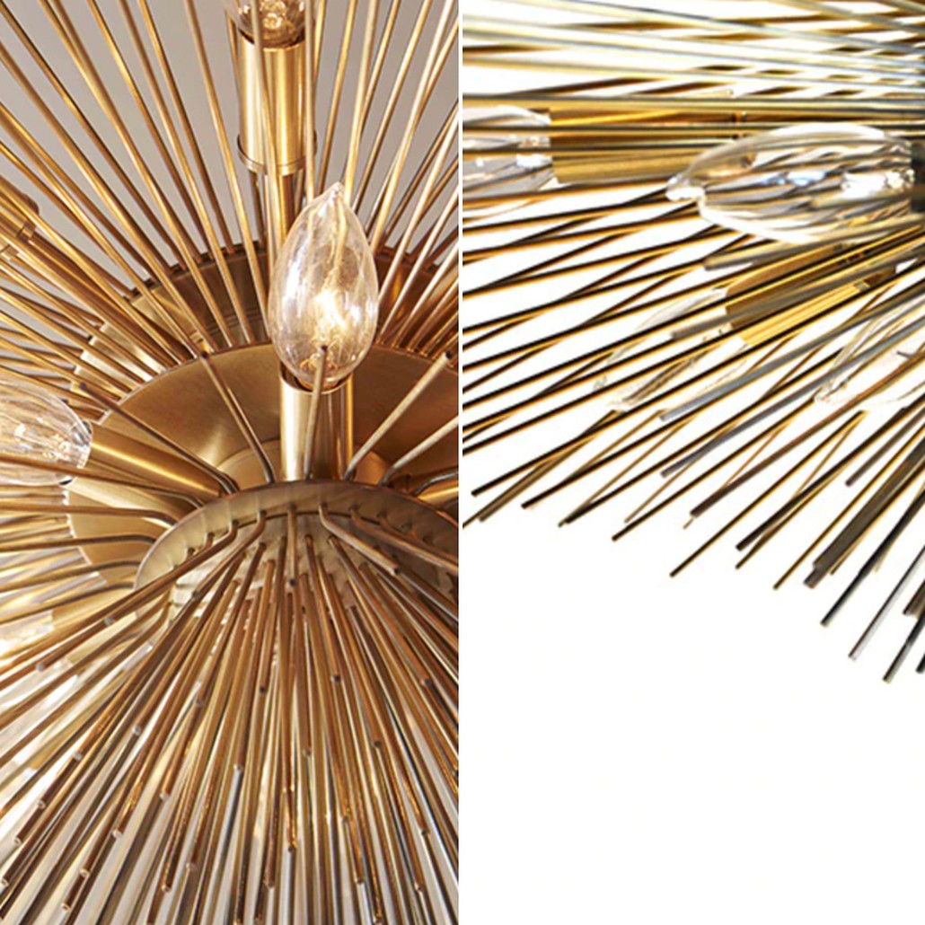 Люстра Circular Rays Astra Chandelier