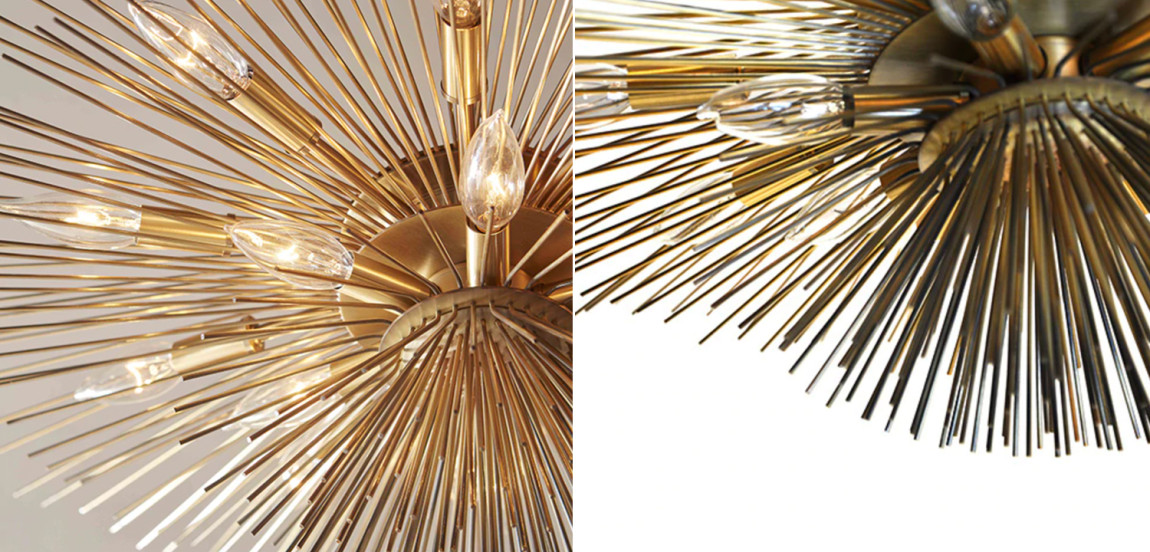 Люстра Circular Rays Astra Chandelier