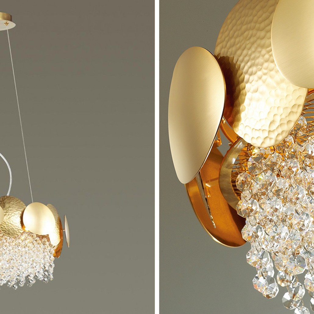 Люстра Constable Chandelier Gold