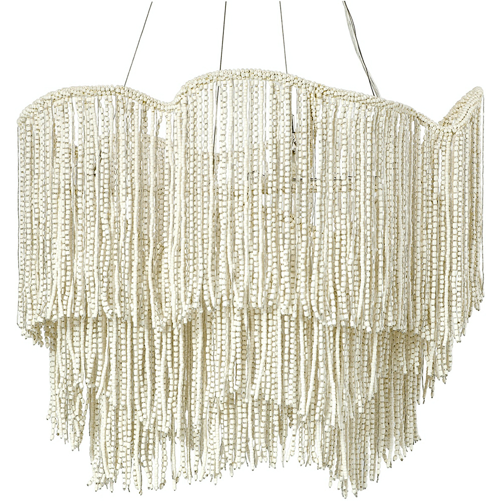 Люстра Cream Color Beads Fringe Chandelier