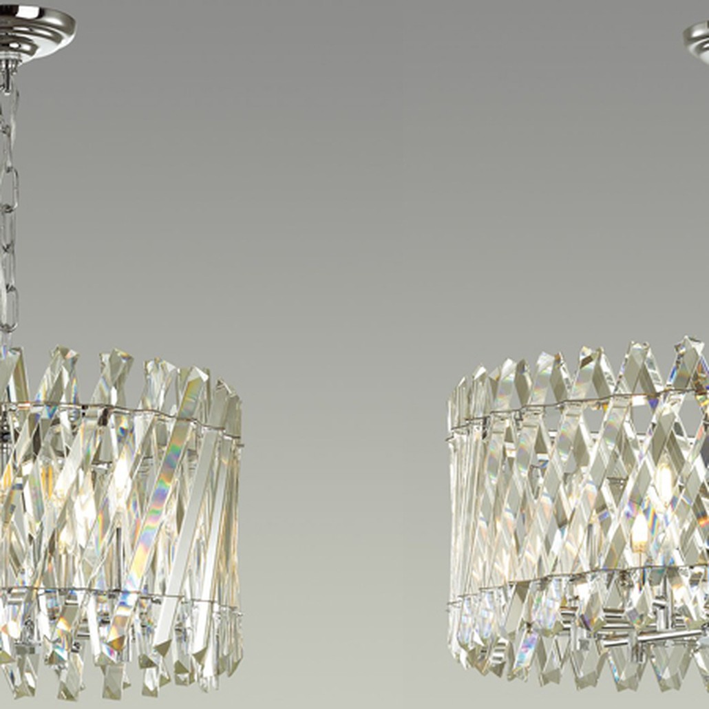 Люстра Crystal Crossed Stripes
