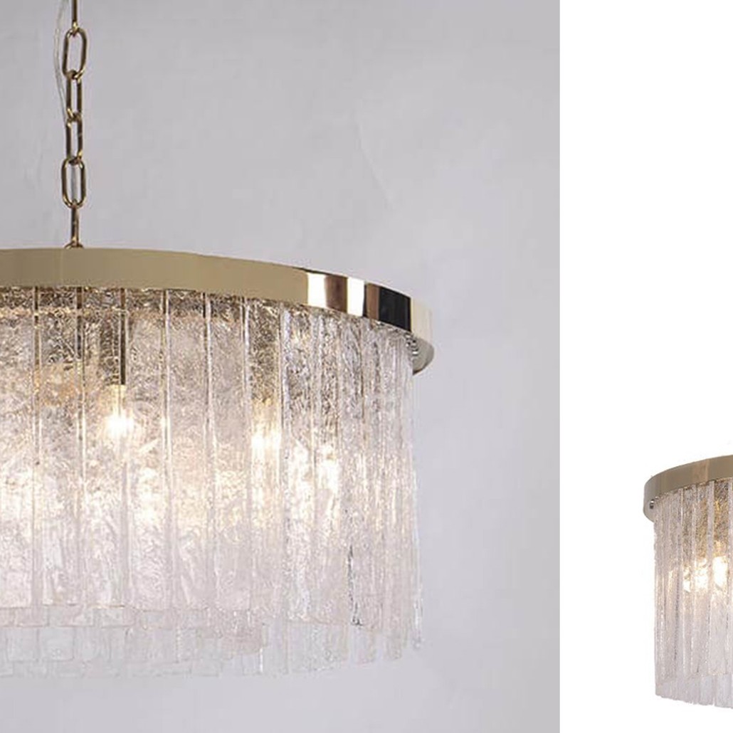 Люстра Crystal Harvey Gold Chandelier 60