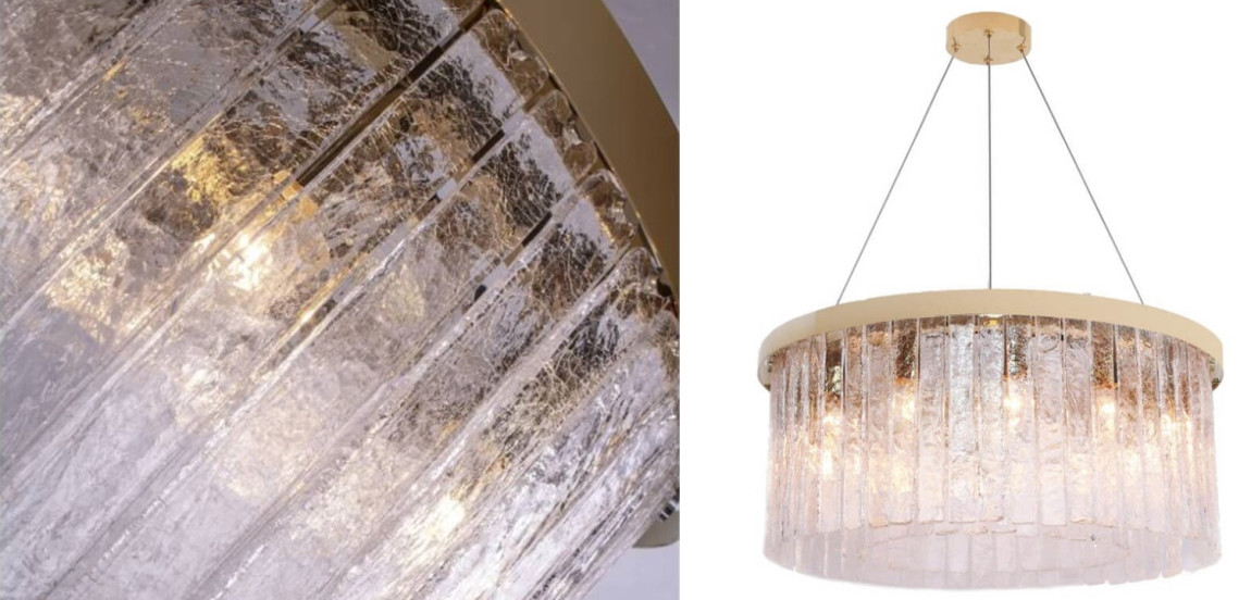 Люстра Crystal Harvey Gold Chandelier 80