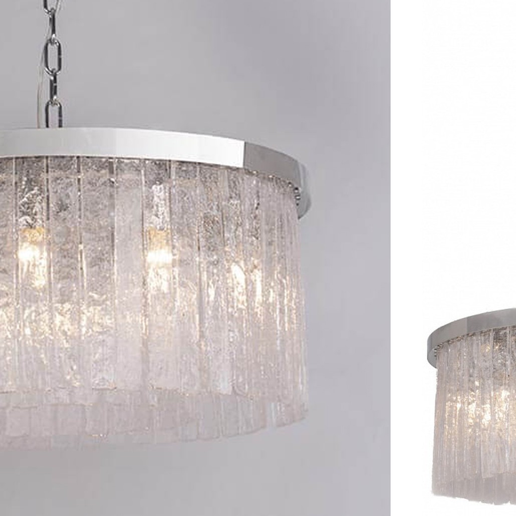 Люстра Crystal Harvey Nickel Chandelier 60