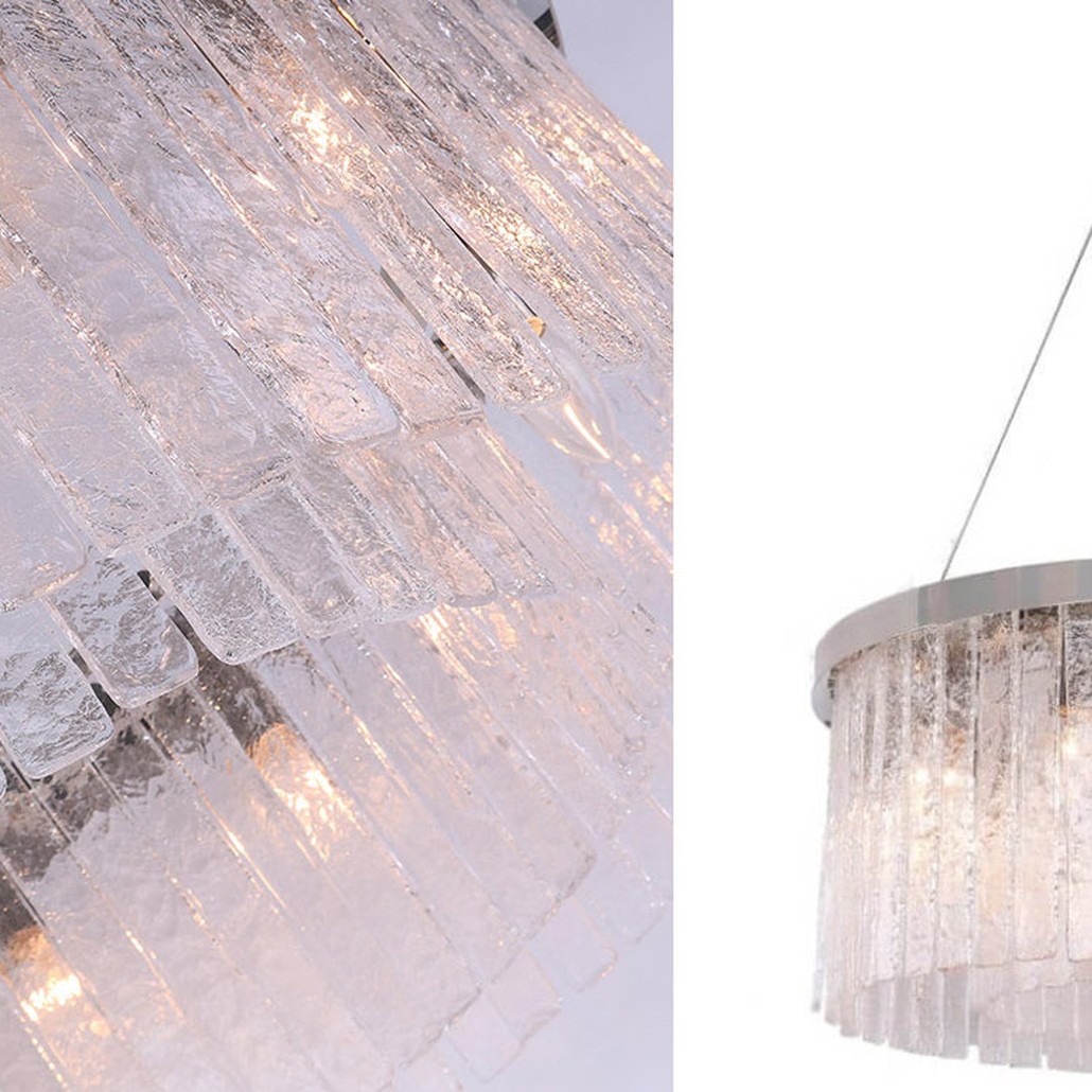 Люстра Crystal Harvey Nickel Chandelier 80