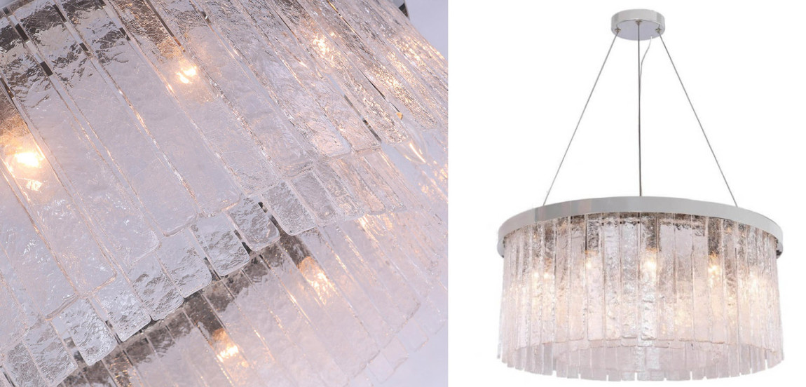 Люстра Crystal Harvey Nickel Chandelier 80