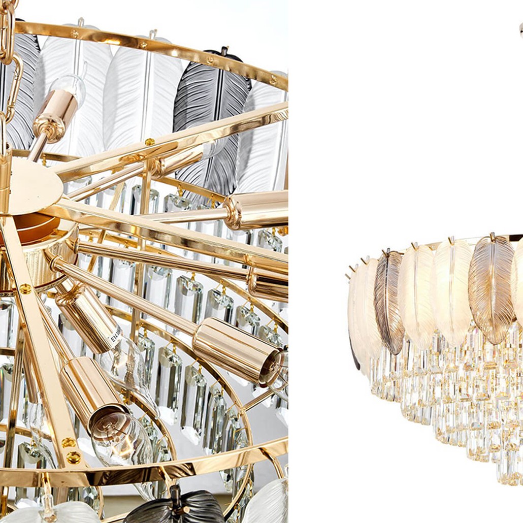 Люстра Crystal in Petals Chandelier 79