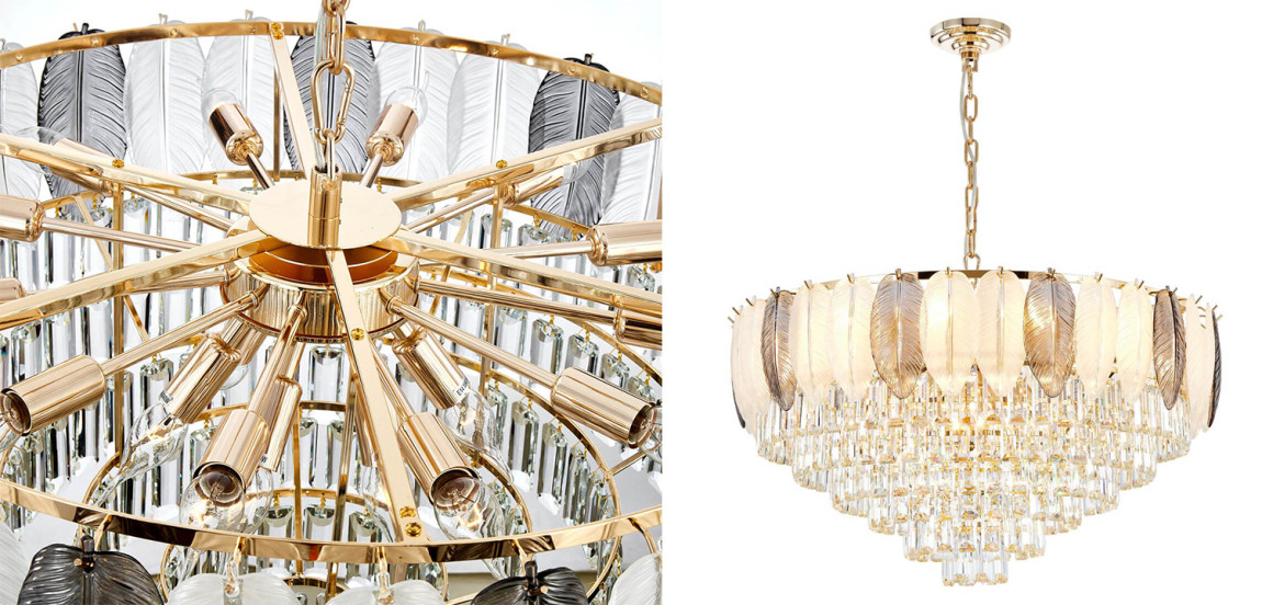 Люстра Crystal in Petals Chandelier 79