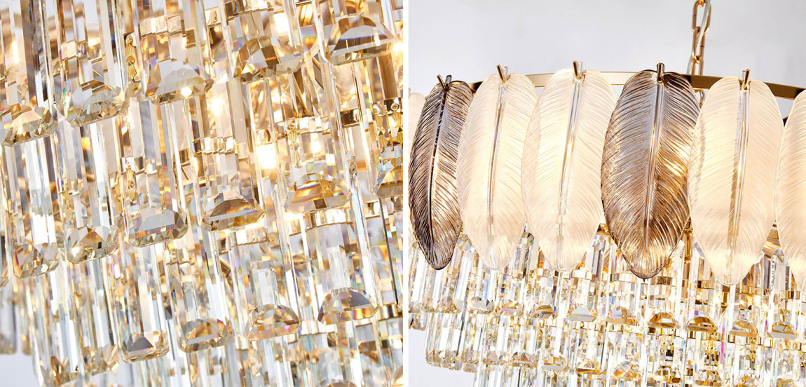 Люстра Crystal in Petals Chandelier 79