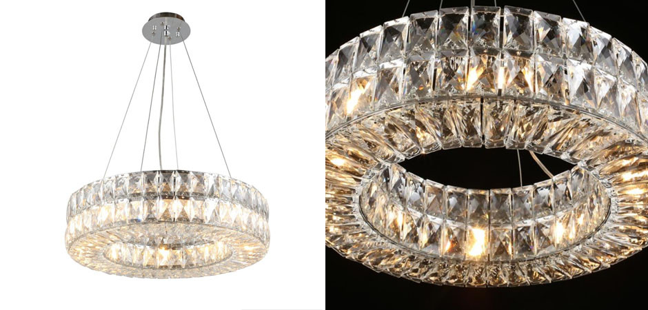 Люстра Crystal Regena Silver Chandelier