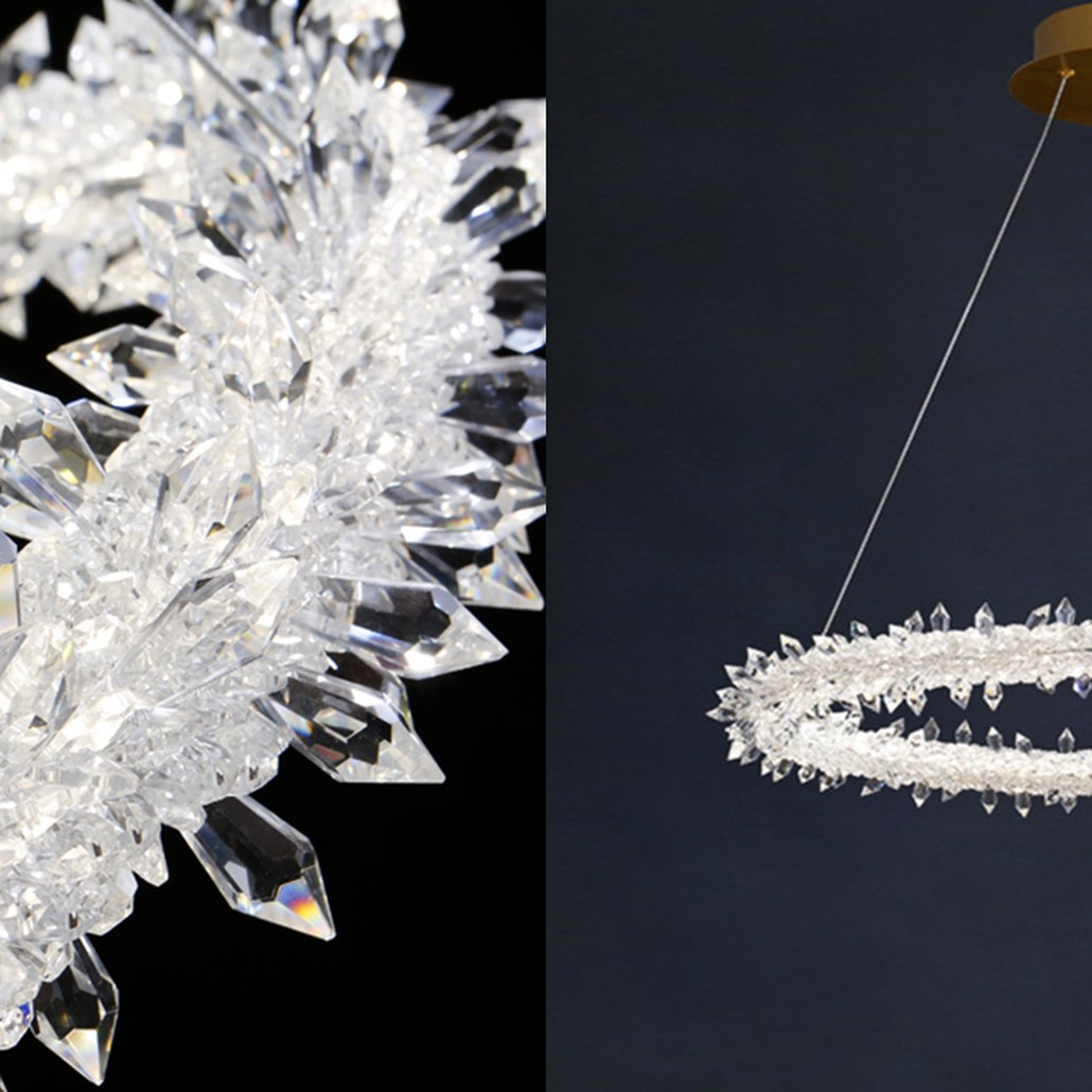 Люстра Crystal round chandelier