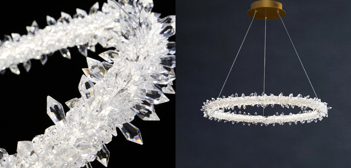 Люстра Crystal round chandelier