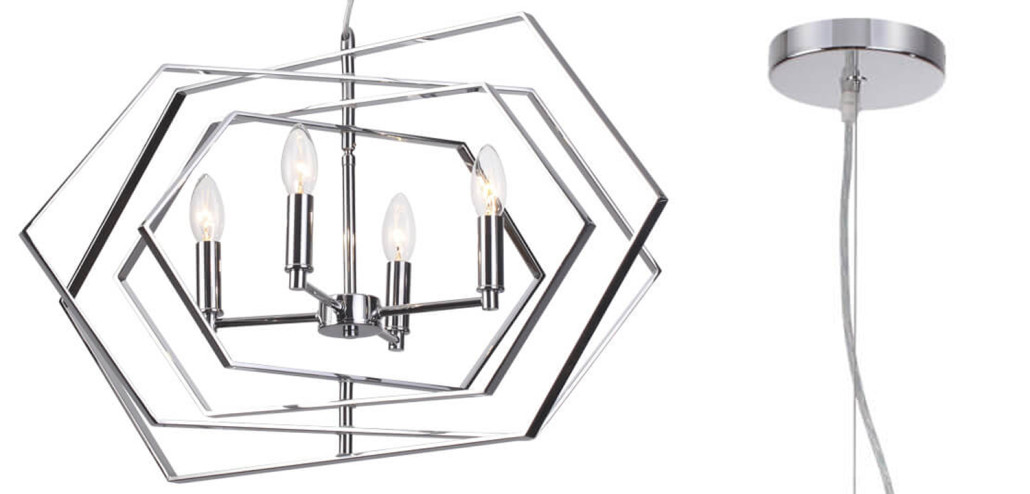Люстра Damaris Chandelier silver