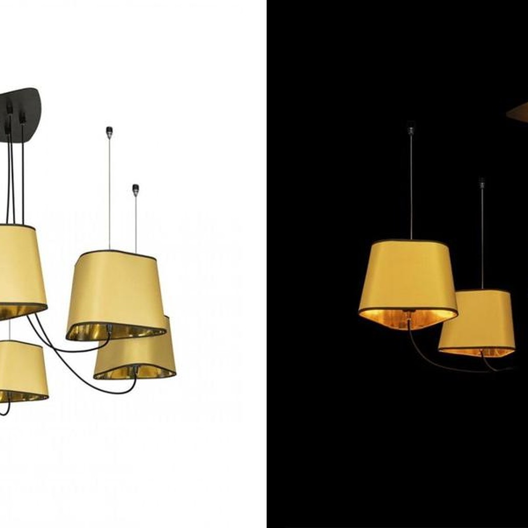 Люстра Designheure Lighting Gold 6 плафонов