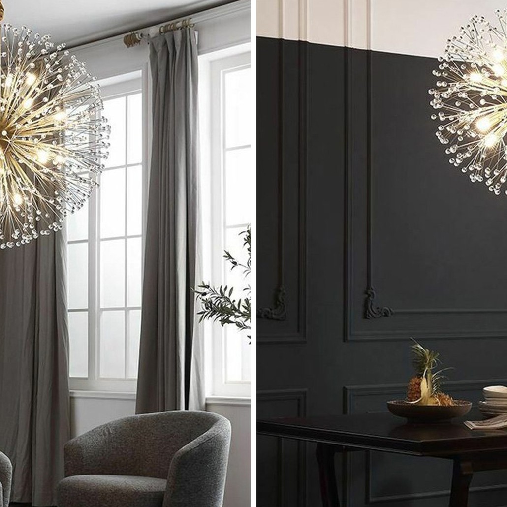 Люстра Dickinson Gold Chandelier