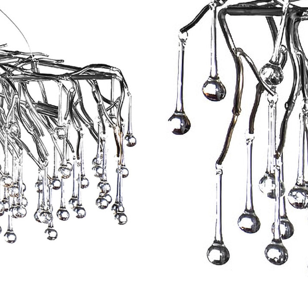 Люстра Droplet Chrome Chandelier