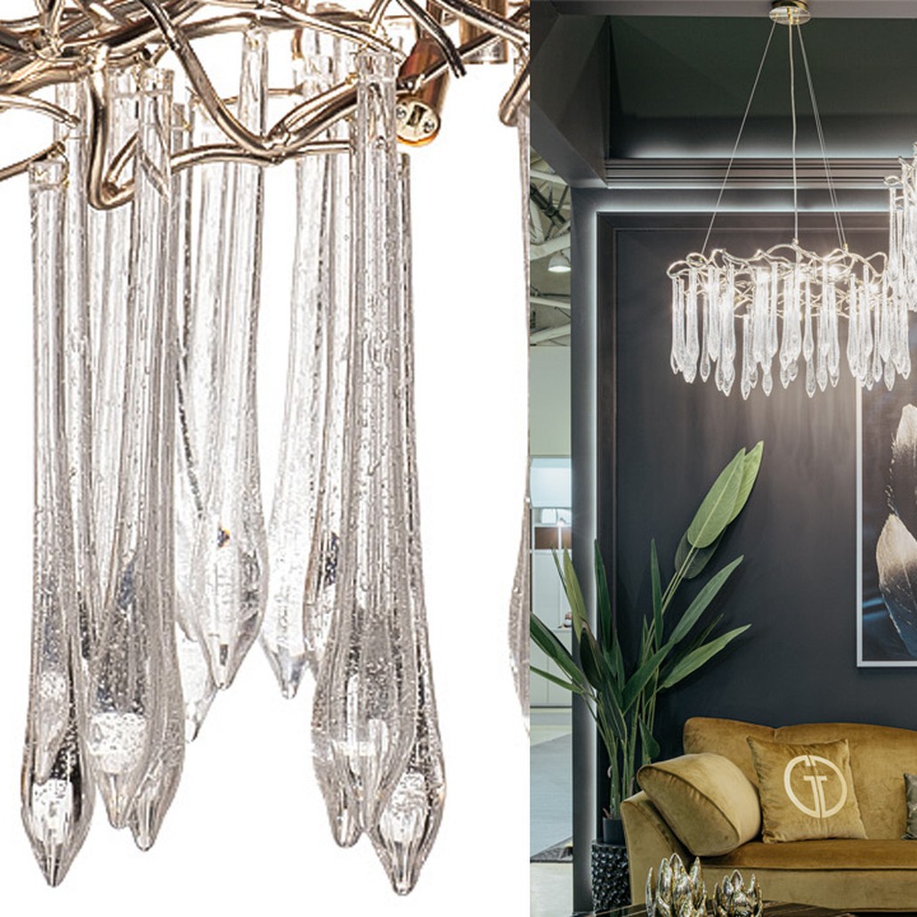 Люстра Droplet Plexus Branches Chandelier