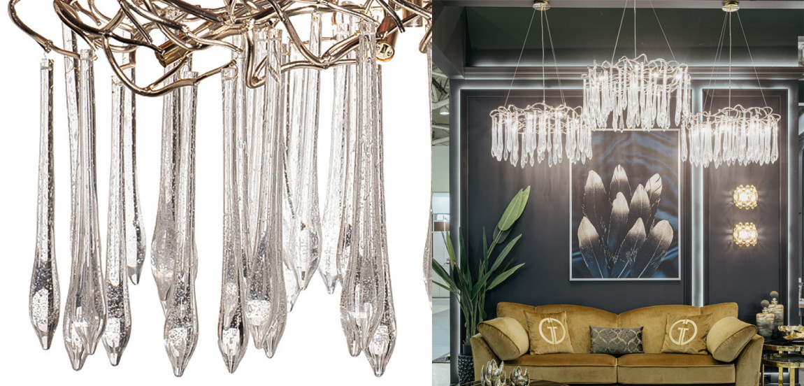 Люстра Droplet Plexus Branches Chandelier