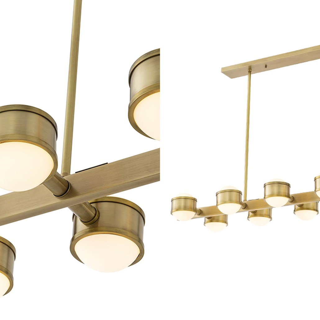 Люстра Eichholtz Chandelier Aldo Brass