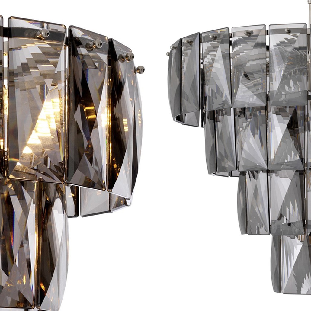 Люстра Eichholtz Chandelier Amazone S smoke