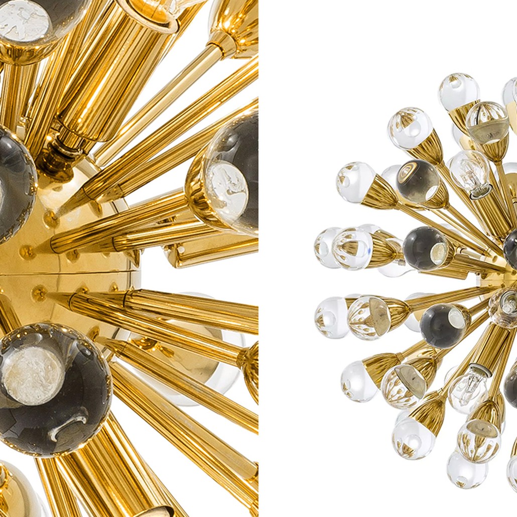Люстра Eichholtz Chandelier Anto S Gold