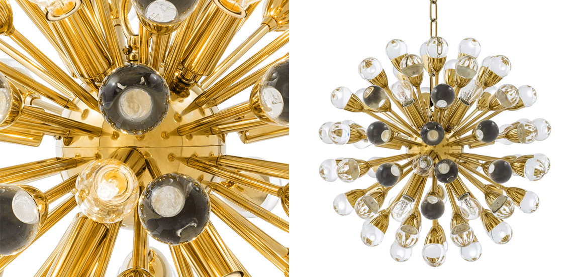 Люстра Eichholtz Chandelier Anto S Gold