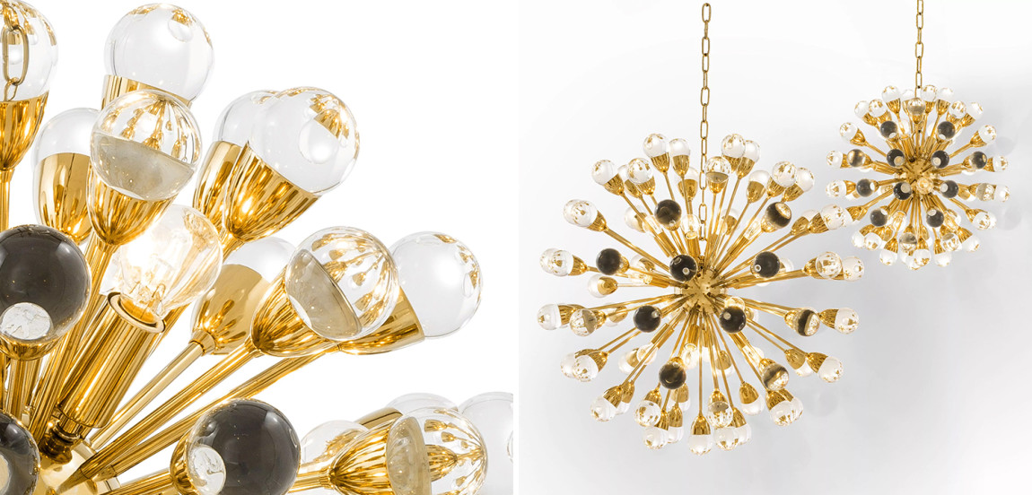 Люстра Eichholtz Chandelier Anto S Gold
