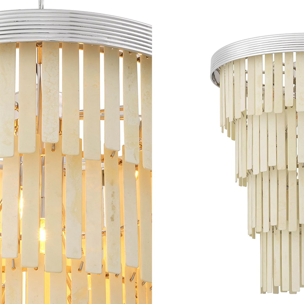 Люстра Eichholtz Chandelier Arizona L Nickel
