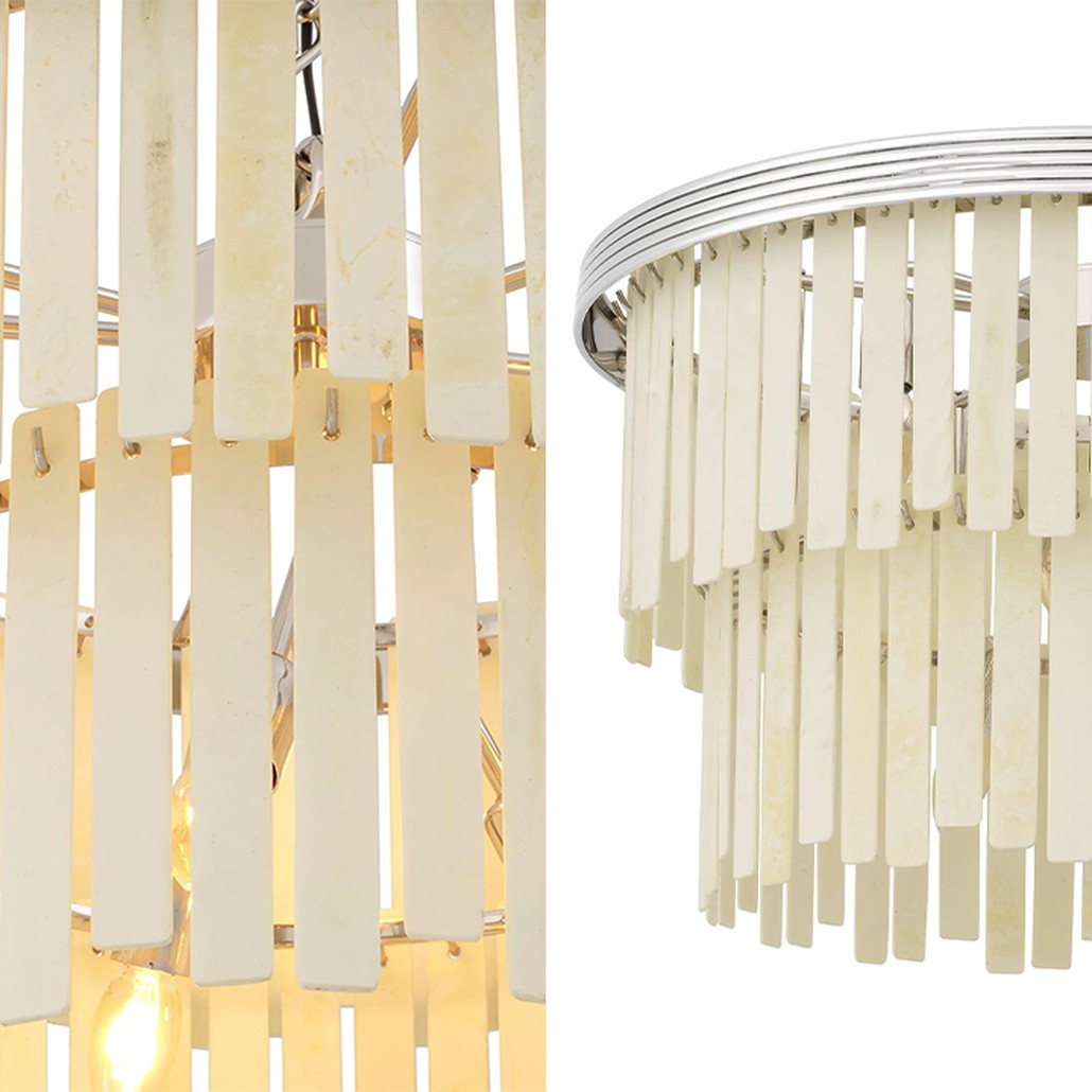 Люстра Eichholtz Chandelier Arizona S Nickel