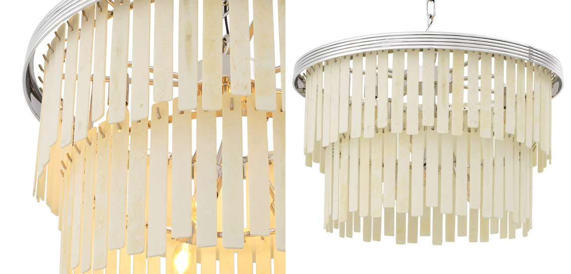 Люстра Eichholtz Chandelier Arizona S Nickel