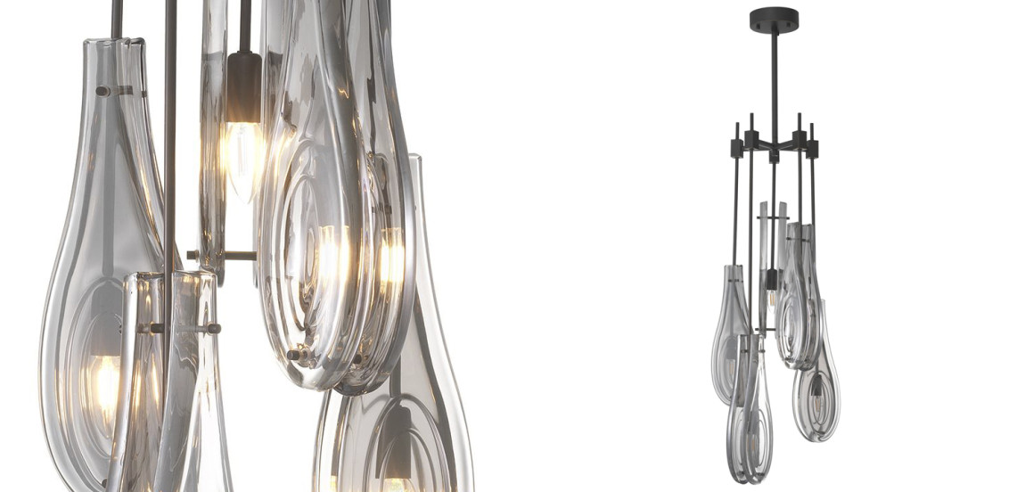 Люстра Eichholtz Chandelier Bellano L Bronze