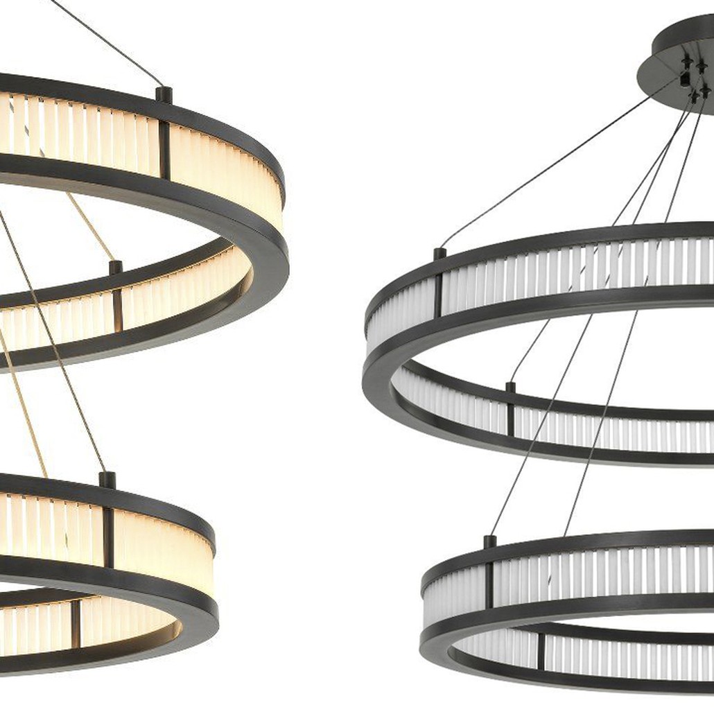 Люстра Eichholtz Chandelier Damien Double Bronze