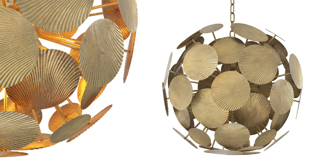 Люстра Eichholtz Chandelier Duvall L