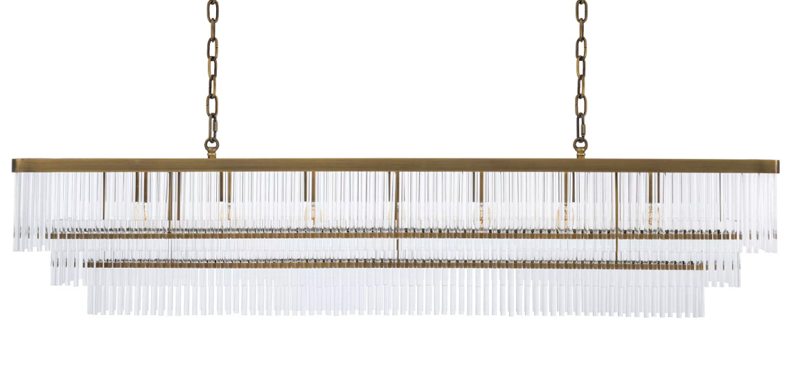 Люстра Eichholtz Chandelier East Rectangular