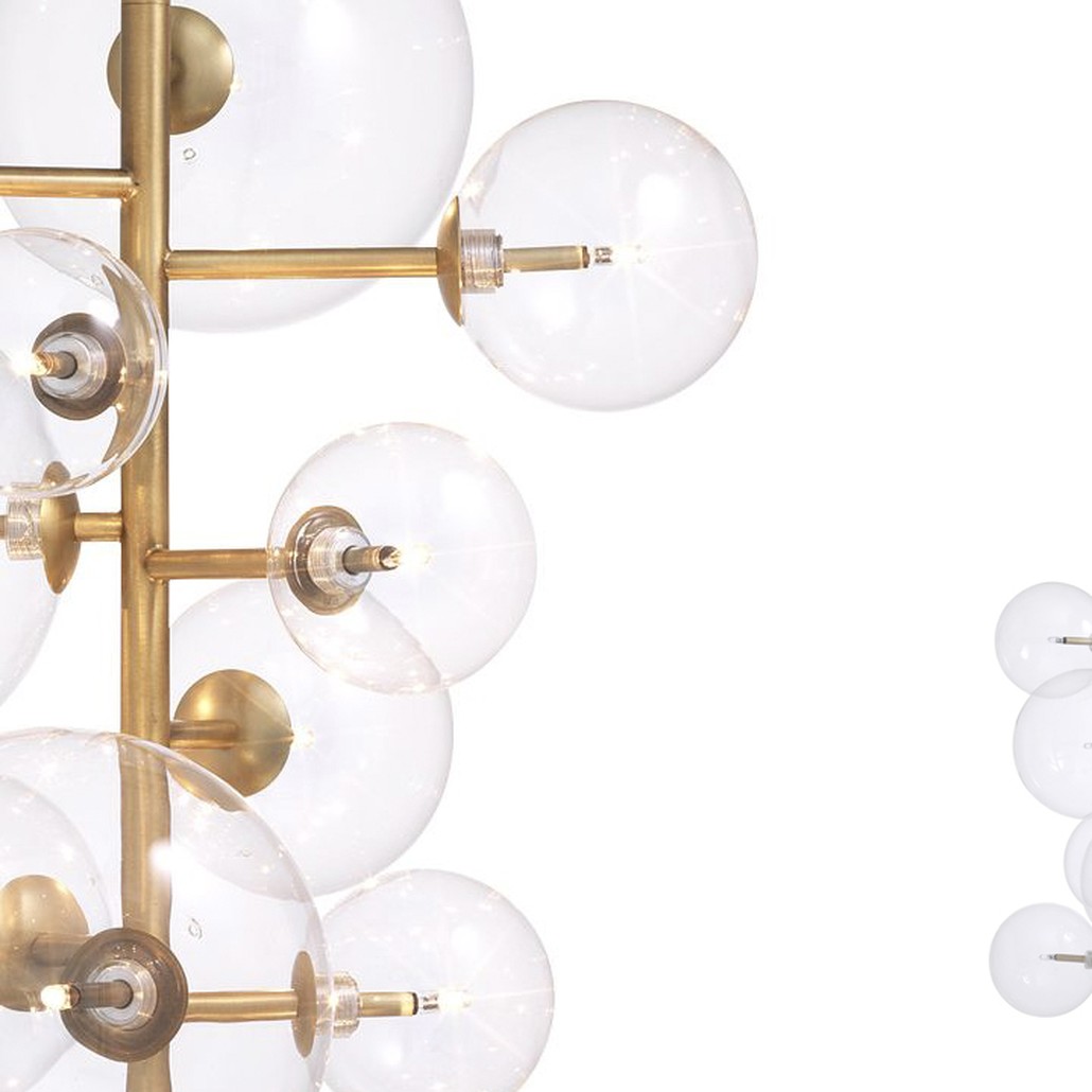 Люстра Eichholtz Chandelier Ezra Brass