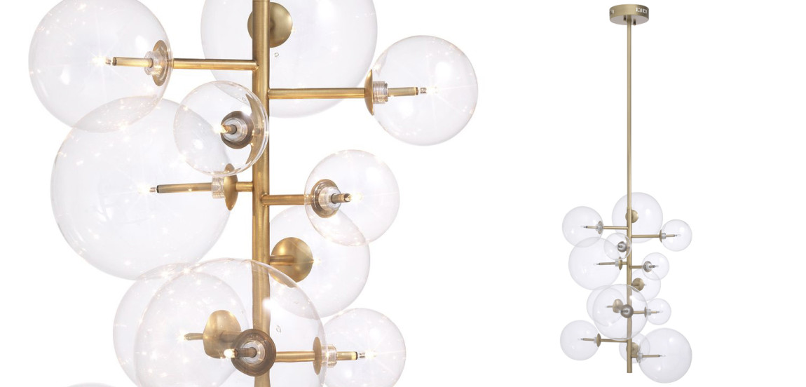 Люстра Eichholtz Chandelier Ezra Brass