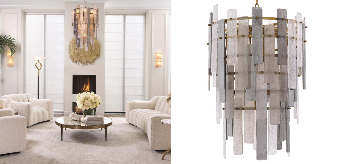 Люстра Eichholtz Chandelier Greyson