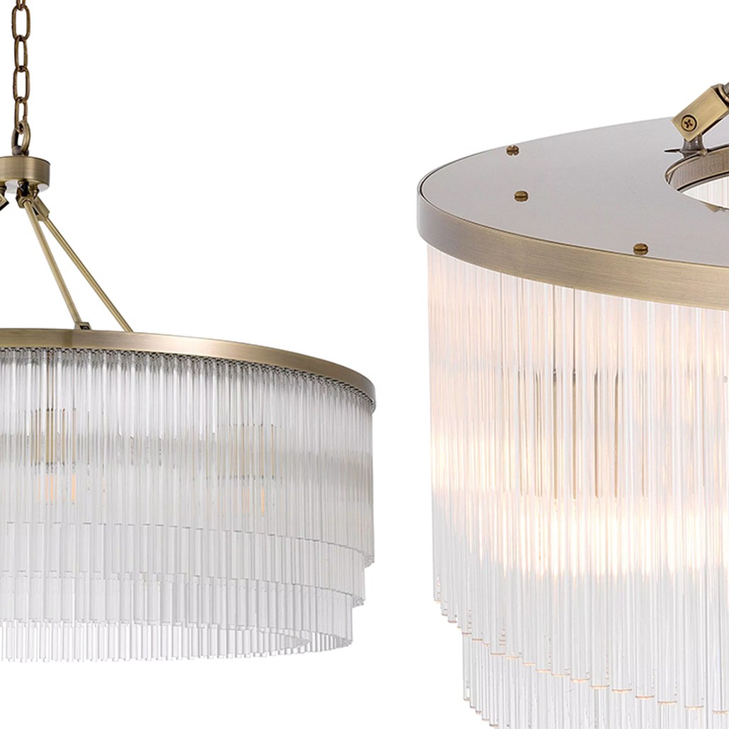 Люстра Eichholtz Chandelier Hector L Brass