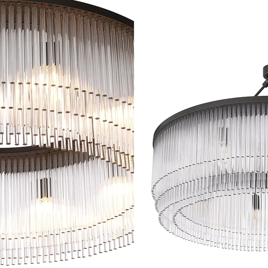 Люстра Eichholtz Chandelier Hector L Bronze