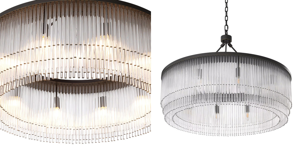 Люстра Eichholtz Chandelier Hector L Bronze