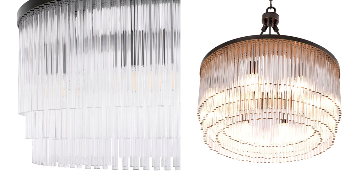Люстра Eichholtz Chandelier Hector S Bronze
