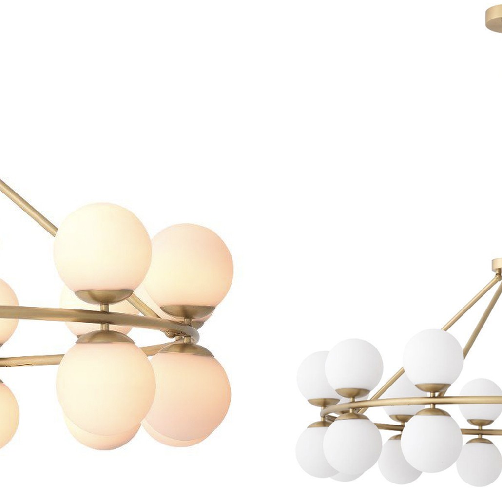Люстра Eichholtz Chandelier Hutchinson Brass
