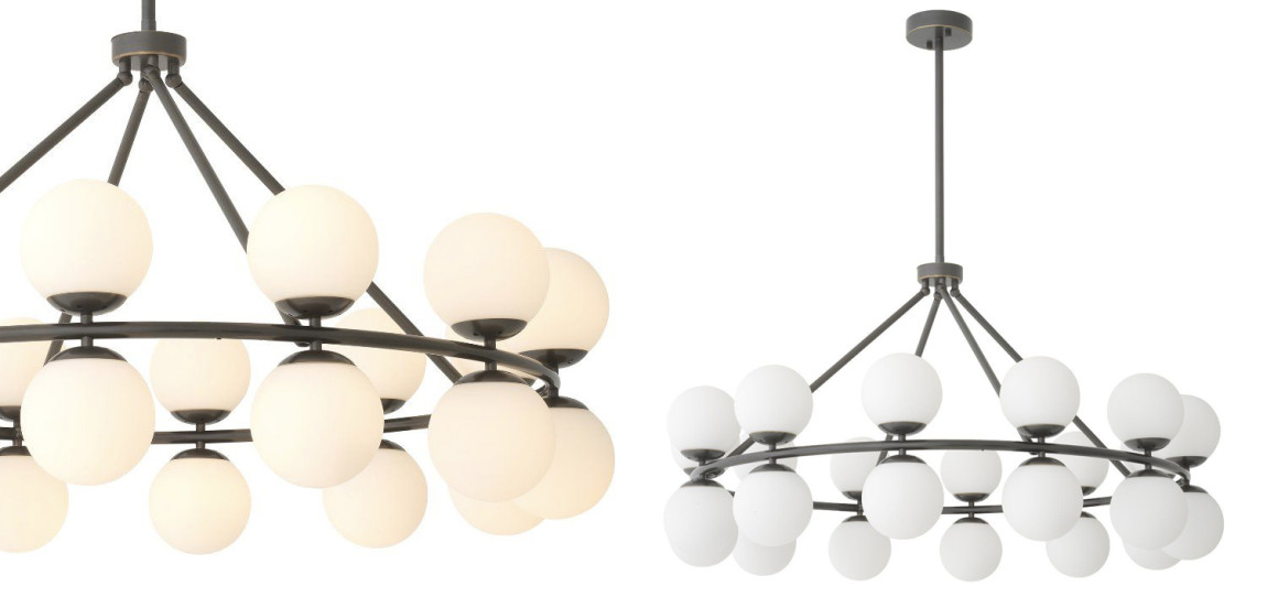 Люстра Eichholtz Chandelier Hutchinson Bronze