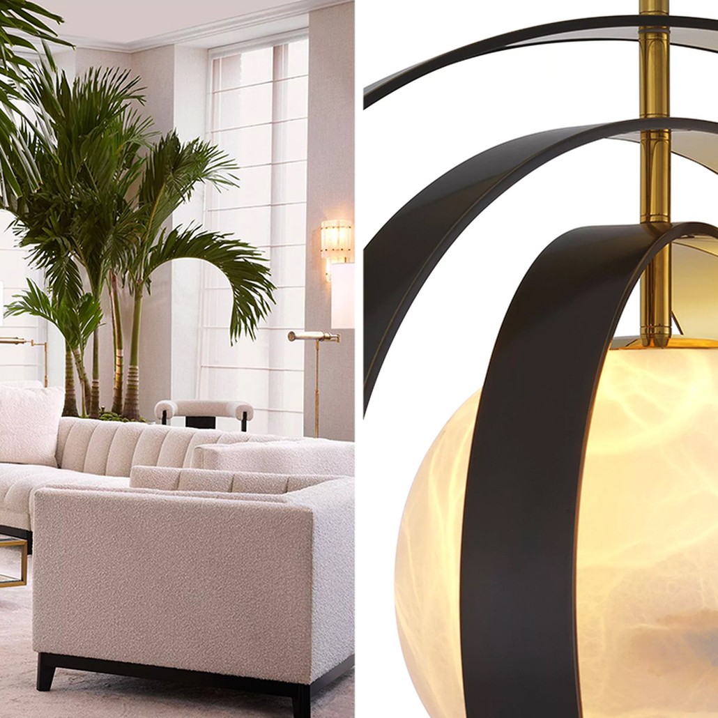 Люстра Eichholtz Chandelier Pearl