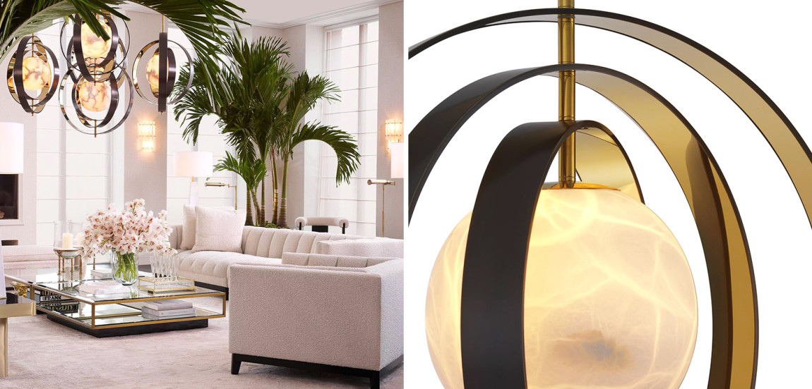 Люстра Eichholtz Chandelier Pearl