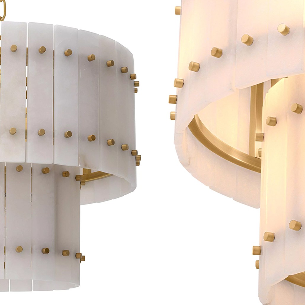 Люстра Eichholtz Chandelier Ruby S Alabaster