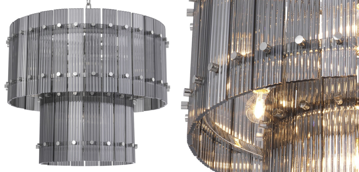 Люстра Eichholtz Chandelier Ruby S smoke