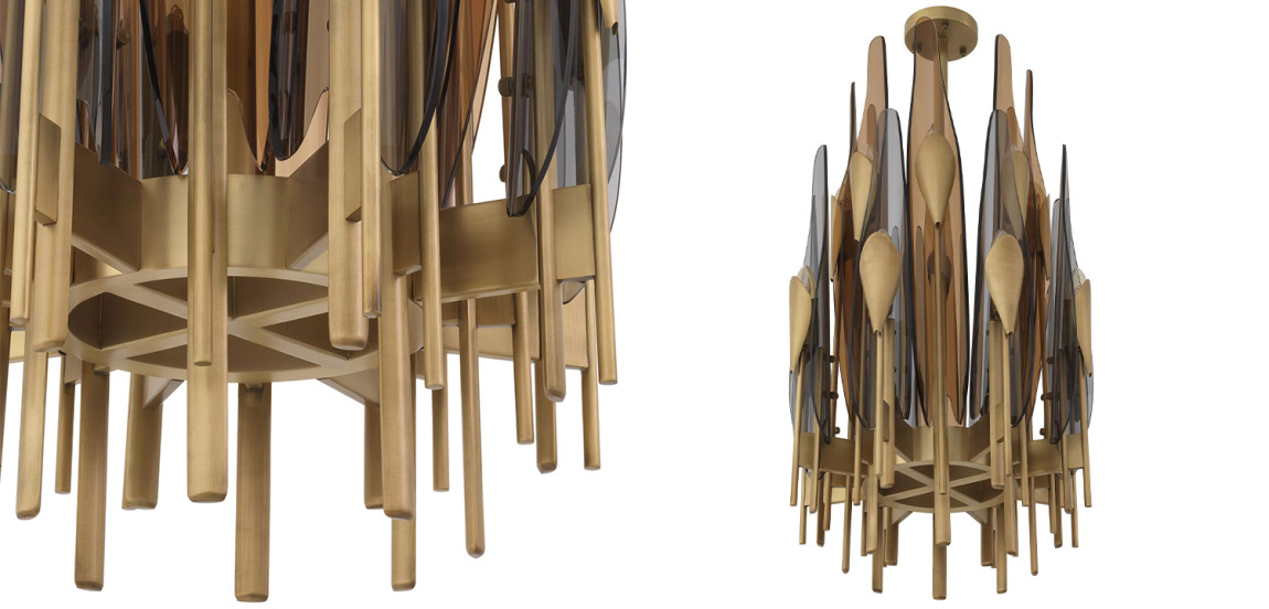 Люстра Eichholtz Chandelier Sky Vertical