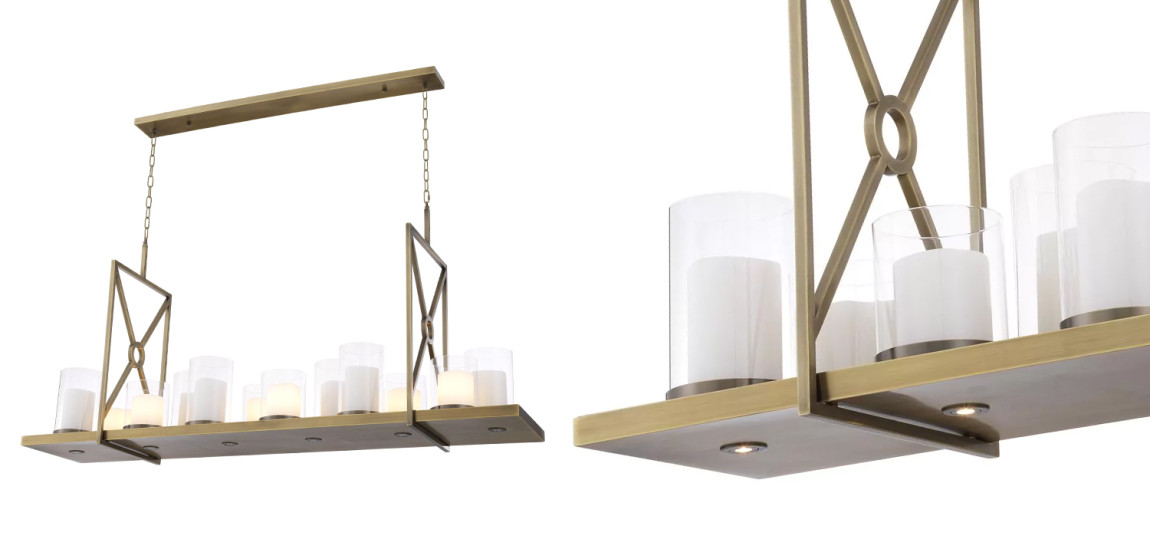 Люстра Eichholtz Chandelier Summit Brass