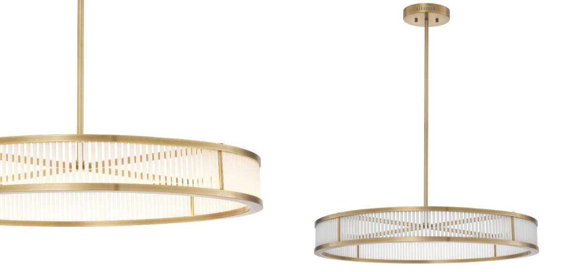 Люстра Eichholtz Chandelier Thibaud L Brass